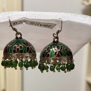 NEW STERLING SILVER Drop earrings- goregous